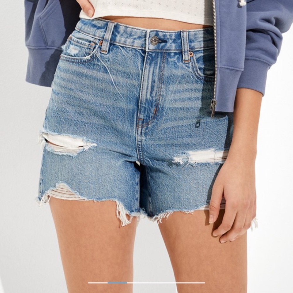 American eagle baggy mom shorts